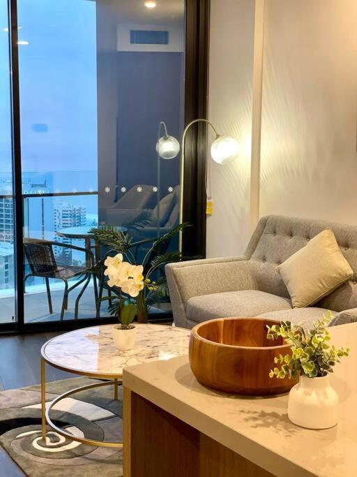 Stunning Riverview 1Bedroom Serviced Apt Guldkusten Exteriör bild